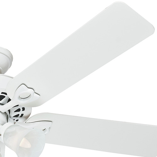 Hunter 53114 52 In Sontera White Ceiling Fan With Light And