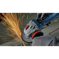 Bosch GWS10-450P 120V 10 Amp Compact 4-1/2 in. Corded Ergonomic Angle Grinder with Paddle Switch image number 4