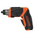 Screw Guns | Black & Decker BDST60129AEVBDCS40BI-BNDL 4V MAX Brushed Lithium-Ion Cordless Pivot Screwdriver with 19 in. and 12 in. Tool Box Bundle image number 4