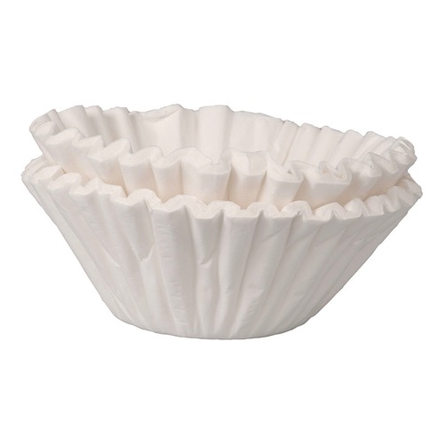 Just Launched | BUNN 20100.0000 1.5 gal Urn Style Flat Bottom Coffee/Tea Brewer Dual Purpose Filters (500/Carton) image number 0