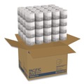 Toilet Paper | Georgia Pacific Professional 19880/01 2-Ply Septic Safe Pacific Blue Basic Bathroom Tissue - White (550 Sheets/Roll, 80 Rolls/Carton) image number 0