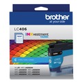 Bulk Savings Pricing 1 | Brother LC406CS LC406CS INKvestment 1,500 Page-Yield Ink - Cyan image number 1