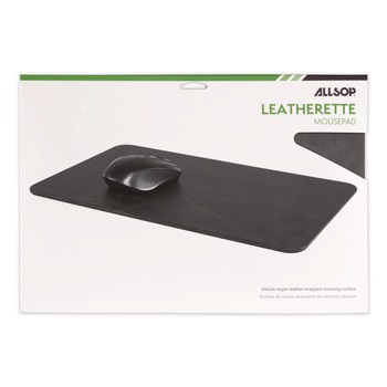 Allsop 14.2 x 8.66 x 0.25 Mouse Pad - Black