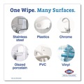 Office Jansan | Clorox Healthcare 31758 VersaSure 6.75 in. x 8 in. 1-Ply Cleaner Disinfectant Wipes - White Fragranced (6/Carton) image number 7