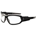 Eye Protection | Ergodyne 56000 Nylon/Polycarb Skullerz Loki Safety Glasses/Goggles - Black Frame/Clear Lens image number 0