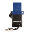 Office Jansan | Verbatim 71275 Store n' Go Dual USB 3.2 Gen 1 Flash Drive for USB-C Devices - Blue image number 2