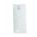 Mops | Boardwalk BWK220RCT 20 oz. Rayon Premium Cut-End Wet Mop Heads - White (12/Carton) image number 2