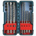 Bits and Bit Sets | Bosch HCK001 7-Piece SDS-plus S4 Hammer Carbide Set image number 2