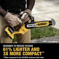 Chainsaws | Factory Reconditioned Dewalt DCCS623BR 20V MAX Lithium-Ion Brushless 8 in. Cordless Pruning Chainsaw (Tool Only) image number 8