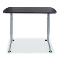  | Iceberg 69317 ARC 30 in. x 60 in. x 30 - 42 in. Height-Adjustable Table - Graphite/Silver image number 2
