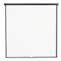  | Quartet 684S 84 in. x 84 in. Wall or Ceiling Projection Screen - White Matte Finish image number 0