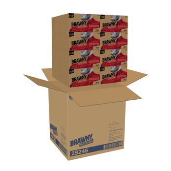 Georgia-Pacific 29246 All Purpose Wipers 1-Ply 9 x 10.25 Brown 250 Wipers/Box 24 Boxes/Carton