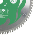 Metabo HPT 115436M 12 in. 80-Tooth Fine Finish VPR Blade image number 1