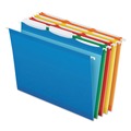 Office Jansan | Pendaflex 42621 Ready-Tab 1/3-Cut Tabs Colored Reinforced Hanging Letter Folders - Assorted File Folder Colors (25/Box) image number 0