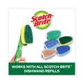 Cleaning & Janitorial Supplies | Scotch-Brite 481-7-RSC 2.9  in. x 2.2 in. Soap-Dispensing Dishwand Sponge Refills - Green (2/Pack) image number 10