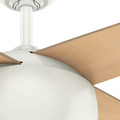 Ceiling Fans | Casablanca 59331 54 in. Valby Fresh White Ceiling Fan with Light and Wall Control image number 5