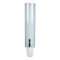 Food Service | San Jamar C3260TBL Pull-Type Water Cup Dispenser for 12 oz Cups - Large/Translucent Blue image number 0