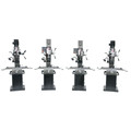 Milling Machines | JET JT9-351164 JMD-45VSPFT Variable Speed Geared Head Square Column Mill Drill with Power Downfeed and Newall DP500 2-Axis DRO image number 5