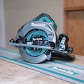 Circular Saws | Makita GSH02M1 40V max XGT AWS Capable Brushless Lithium-Ion 7-1/4 in. Cordless Circular Saw Kit with Guide Rail Compatible Base (4 Ah) image number 6