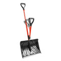  | Snow Joe SJ-SHLV01-RED 16 in. Back-Saving Snow Shovel, Red image number 2