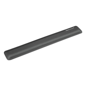 Fellowes Mfg Co. 18.37 x 2.75 Keyboard Wrist Support with Microban Protection - Graphite