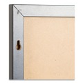 White Boards | U Brands 311U00-01 35 x 23 Magnetic Dry Erase Board with Wood Frame - White Surface/Black Frame image number 2