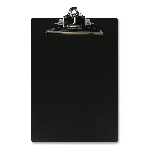Office & Office Supplies | Saunders 23517 1 in. Clip Capacity Aluminum Clipboard - Black image number 0