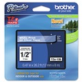 Bulk Savings Pricing 2 | Brother P-Touch TZE135 TZe 0.47 in. x 26.2 ft. Standard Adhesive Laminated Labeling Tape - White on Clear image number 0