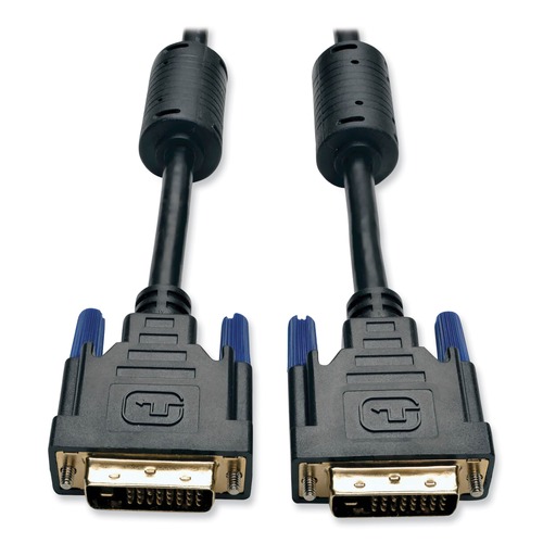 Office Electronics & Batteries | Tripp Lite P560-006 6 ft. Digital TMDS Monitor DVI Dual Link Cable - Black image number 0