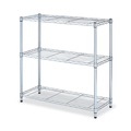 Tool Storage Accessories | Alera ALESW833614SR 36 in. x 14 in. x 36 in. 3-Shelf Residential Wire Shelving - Silver image number 0