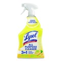 All-Purpose Cleaners | LYSOL Brand 19200-75352 32 oz. Spray Bottle Ready-to-Use All-Purpose Cleaner - Lemon Scent (12/Carton) image number 1
