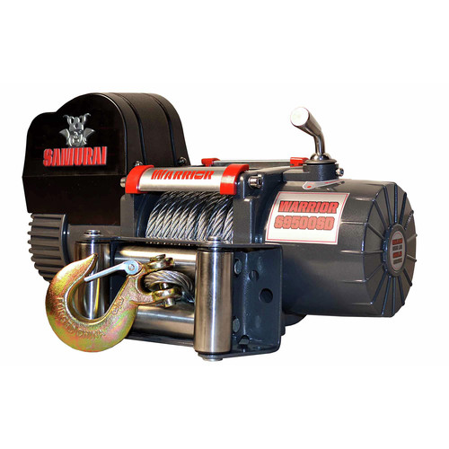 Winches | Warrior Winches S9500SD 9,500 lb. Short Drum Samurai Series Winch image number 0