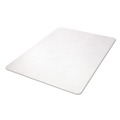  | Deflecto CM21442F EconoMat Flat Packed All Day Use 46 in. x 60 in. Chair Mat for Hard Floors - Clear image number 1
