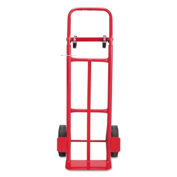 Safco 4086R 500 - 600 lbs. Capacity 18 in. x 51 in. Two-Way Convertible Hand Truck - Red