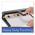 Office Jansan | Swingline A7074440E Heavy-Duty 40-Sheet Lever Action 2-To-7 9/32 in. Hole Punch - Black image number 3