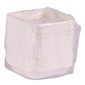 Food Trays, Containers, and Lids | Eco-Products EP-SCS5 5.04 in. x 5.04 in. x 1.09 in. 10 oz. WorldView Renewable Molded Fiber Containers - White (800/Carton) image number 1