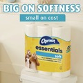 Office Jansan | Charmin 80370714 2-Ply Septic Safe Essentials Soft Bathroom Tissue - White (4 Packs/Carton) image number 9