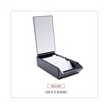 Office Jansan | Universal UNV10601 4.25 in. x 8.25 in. x 2.5 in. Metal/Plastic Business Card File Holds 600 2 in. x 3.5 in. Cards - Black image number 5