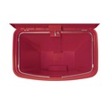 Trash & Waste Bins | Rubbermaid Commercial 1883564 Streamline 8-Gallon Front Step Style Resin Step-On Container - Red image number 5
