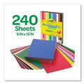 Paper & Printables | Crayola 99-3200 9 in. x 12 in. Construction Paper - Assorted Colors image number 2