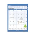 Calendars & Planners | House of Doolittle 339 12 in. x 16.5 in. 12-Month (Jan to Dec): 2026 Recycled Seasonal Wall Calendar - Illustrated Seasons Artwork image number 0