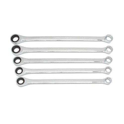 Box Wrenches | GearWrench 85987 5-Piece 12-Point Metric XL GearBox Double Box Ratcheting Wrench Set image number 0