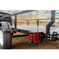 Tool Carts | Detail K2 MMT6X10 6 ft. x 10 ft. Multi Purpose Open Rail Utility Trailer with Drive-Up Gate image number 12