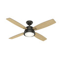 Ceiling Fans | Hunter 59438 52 in. Wingate Noble Bronze Ceiling Fan with Light and Handheld Remote image number 0