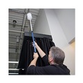Cleaning Brushes | Boardwalk BWK638 36 in. - 60 in. Telescopic MicroFeather Duster Handle - Blue image number 4