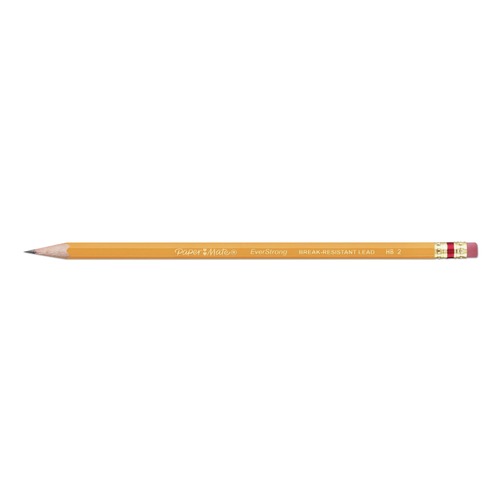 Pens | Paper Mate 2207846 EverStrong No. 2 Pencils - Black Lead/Yellow Barrel (24/Pack) image number 0
