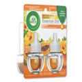 Odor Control | Air Wick 62338-85175 0.67 oz. Scented Oil Twin Refill - Hawai'i Exotic Papaya/Hibiscus Flower (6 Packs/Carton) image number 3