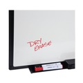 Office & Office Supplies | Universal UNV43629 48 in. x 36 in. Design Series Deluxe Dry Erase Board - White Surface/Black Anodized Aluminum Frame image number 6