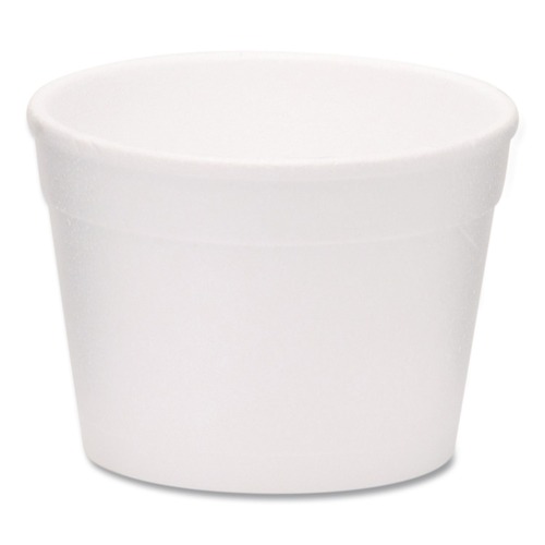 Food Trays, Containers, and Lids | WinCup 221994 4 oz Tall Style Foam Bowls - White (1000/Carton) image number 0