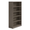 Office Filing Cabinets & Shelves | Alera AE1NNN-B36651 TOM 36 in. x 14 in. x 65 in. 5-Shelf Seville Bookcase - Walnut image number 0